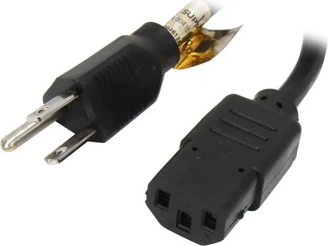 Main image of Tripp Lite Model P030-002-5 2 ft. 5-Pack of 2-ft. 18AWG Power Cords, NEMA 5-15P to IEC-320-C13