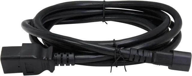 Alt view image 2 of 3 - Tripp Lite Model P047-010 10 ft. 14AWG Heavy Duty Power cord (IEC-320-C19 to IEC-320-C14)