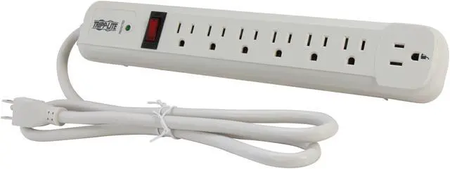Main image of TRIPP LITE TLP74R 4 ft. 7 Outlets 1080 joules Surge Suppressor