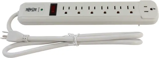 Alt view image 2 of 4 - TRIPP LITE TLP74R 4 ft. 7 Outlets 1080 joules Surge Suppressor