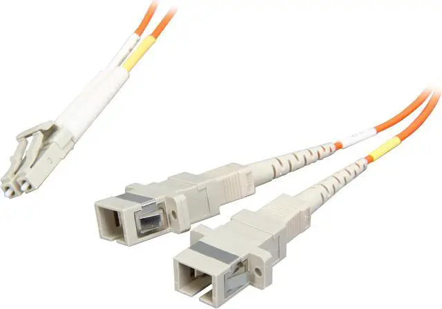 Main image of Tripp Lite N458-001-62 1 ft. 0.3M (1-ft.) Duplex MMF 62.5/125 Adapter (LC-Male/SC-Female) Male to Female