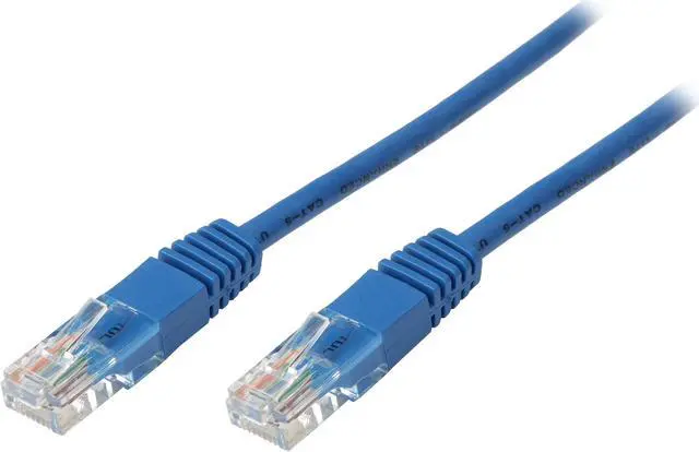 Main image of TRIPP LITE N002-015-BL 15 ft. Cat 5E Blue Cat5e 350MHz Molded Cable