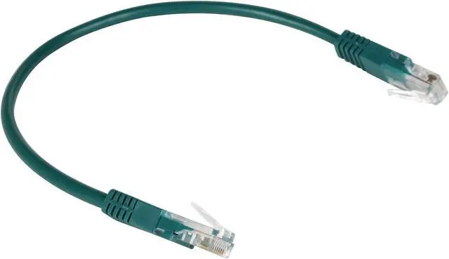 Alt view image 2 of 3 - TRIPP LITE N002-001-GN 1 ft. Cat 5E Green Cat5e 350MHz Molded Cable