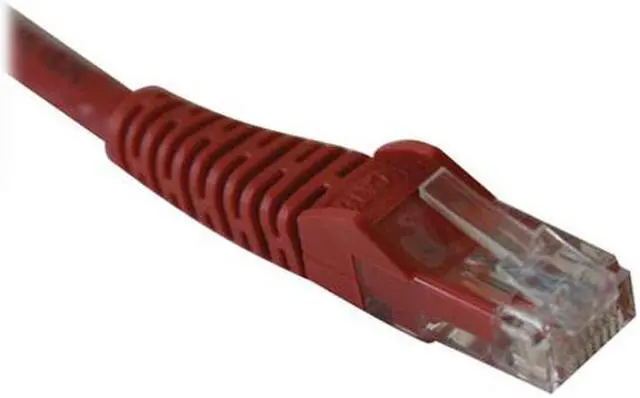 Alt view image 2 of 2 - TRIPP LITE N201-005-RD 5 ft. Cat 6 Red Gigabit Snagless Molded Patch Cable