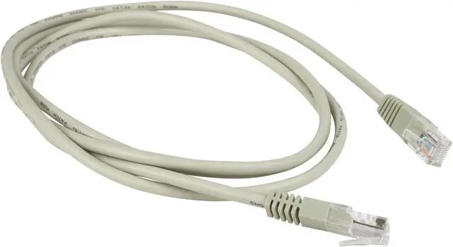 Alt view image 2 of 3 - TRIPP LITE N002-006-GY 6 ft. Cat 5E Gray 350MHz Molded Cable