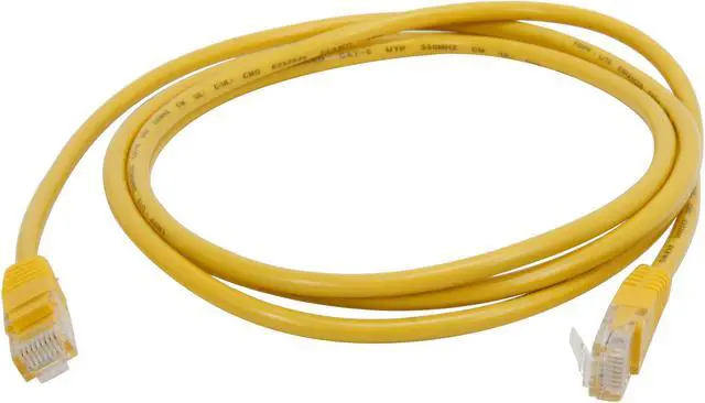 Alt view image 2 of 3 - TRIPP LITE N002-006-YW 6 ft. Cat 5E Yellow 350MHz Molded Cable
