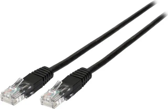 Main image of TRIPP LITE N002-003-BK 3 ft. Cat 5E Black 350MHz Molded Cable