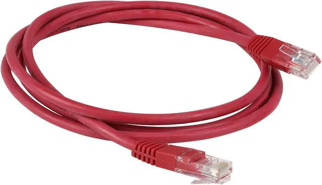 Alt view image 2 of 4 - TRIPP LITE N002-005-RD 5 ft. Cat 5E Red 350MHz Molded Cable