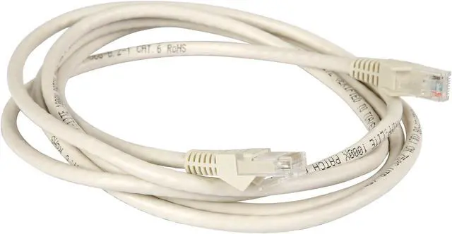 Alt view image 2 of 3 - TRIPP LITE N201-007-WH 7 ft. Cat 6 White Gigabit Snagless Molded Patch Cable