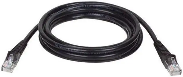 Alt view image 2 of 2 - TRIPP LITE N001-030-BK 30 ft. Cat 5E Black 350MHz Snagless Molded Cable
