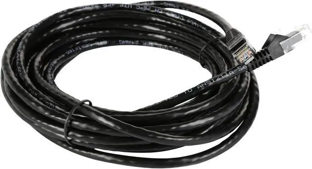 Alt view image 2 of 4 - TRIPP LITE N201-020-BK 20 ft. Cat 6 Black Network Cable