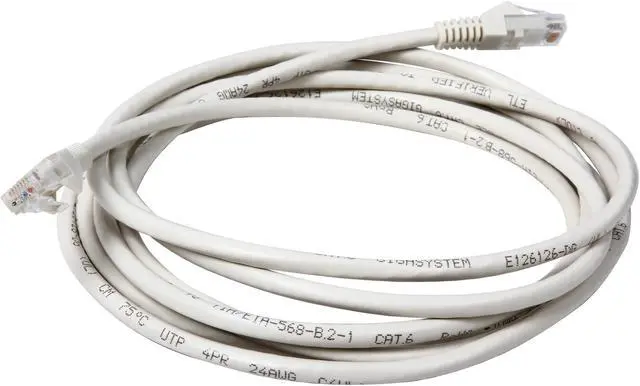Alt view image 2 of 3 - TRIPP LITE N201-010-WH 10 ft. Cat 6 White Network Cable