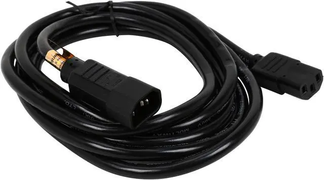 Alt view image 2 of 3 - Tripp Lite Model P005-010 10 ft. Heavy-Duty 14AWG Power cord Female to Male
