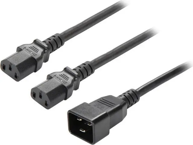 Main image of Tripp Lite Model P032-002-2C13 2 ft. AC Power Splitter Cable