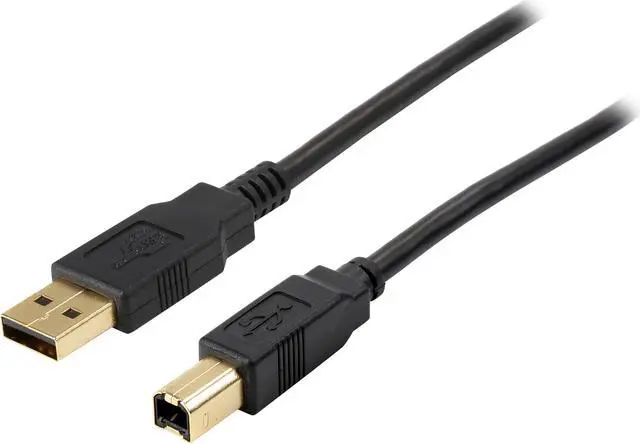 Main image of Tripp Lite U022-010-R Black USB2.0 A/B Gold Device Cable