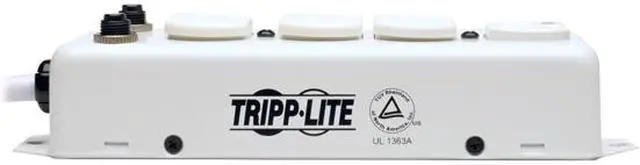 Alt view image 3 of 5 - Tripp Lite Medical-Grade Power Strip with 4 15A Hospital-Grade Outlets, 15 ft. Cord, For Patient-Care Vicinity – UL 1363A (PS-415-HG-OEM)