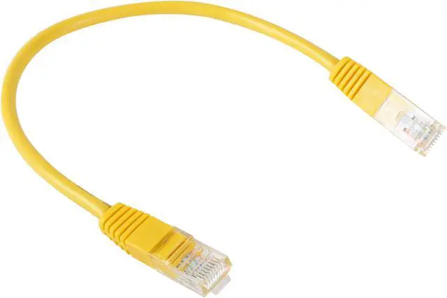 Alt view image 2 of 3 - TRIPP LITE N002-001-YW 1 ft. Cat 5E Yellow Network Cable
