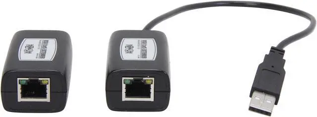 Alt view image 2 of 4 - Tripp Lite B202-150 USB over Cat5 Transmitter Receiver Extender Kit, USB 1.1 Extension