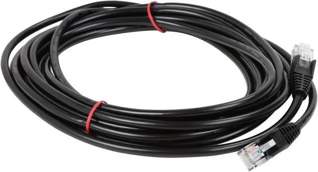 Alt view image 2 of 3 - TRIPP LITE N001-015-BK 15 ft. Cat 5E Black Network Cable