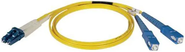 Alt view image 2 of 2 - Tripp Lite Duplex Singlemode 8.3/125 Fiber Patch Cable (LC/SC), 2M (6-ft.)(N366-02M)