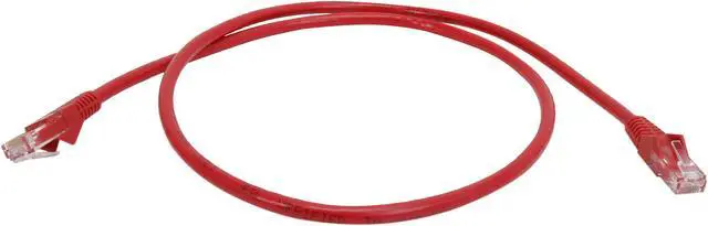 Alt view image 2 of 3 - TRIPP LITE N201-003-RD 3 ft. Cat 6 Red Network Cable