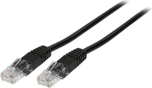Main image of TRIPP LITE N002-004-BK 4 ft. Cat 5/5E Black 350MHz Molded Cable