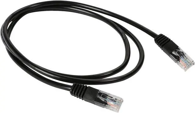 Alt view image 2 of 3 - TRIPP LITE N002-004-BK 4 ft. Cat 5/5E Black 350MHz Molded Cable