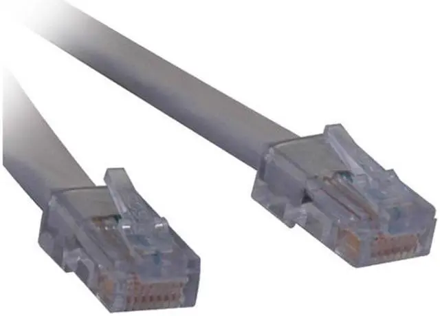 Alt view image 2 of 2 - TRIPP LITE N266-010 10 ft. Beige Shielded T1 Shielded RJ48C Cross-over Cable(RJ45 M/M)