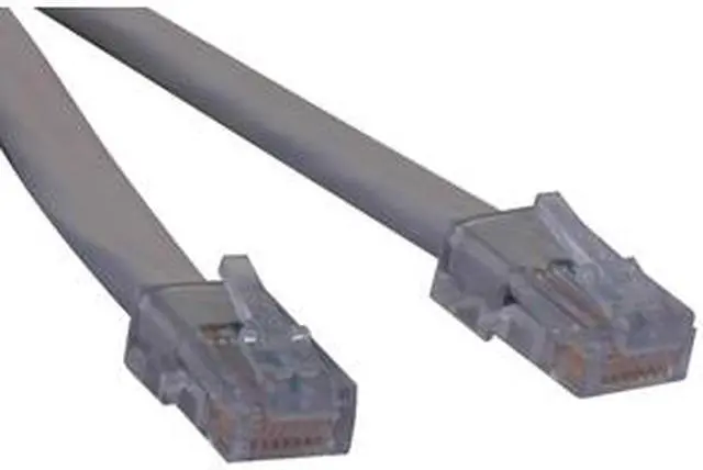 Main image of TRIPP LITE N266-010 10 ft. Beige Shielded T1 Shielded RJ48C Cross-over Cable(RJ45 M/M)