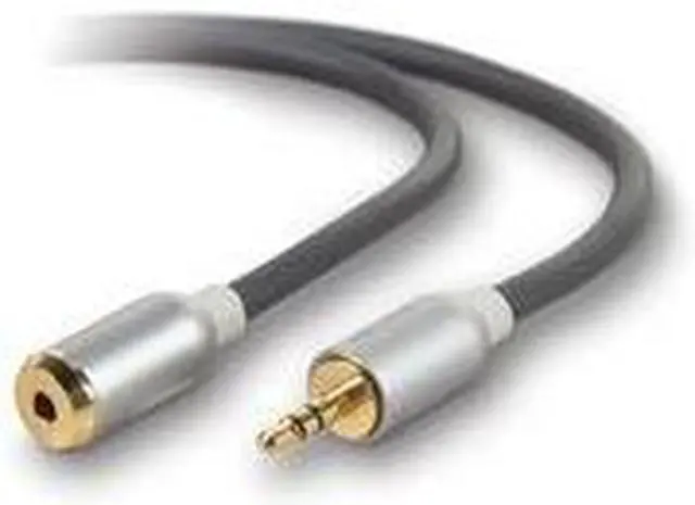 Main image of BELKIN PURE AV AV20602-06 6 feet Mini-Stereo Extension Cable Male to Female