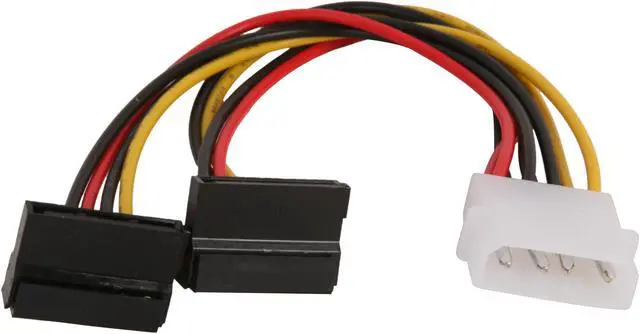 Alt view image 2 of 3 - OKGEAR GC8ATA22 8 in. SATA Power Cable