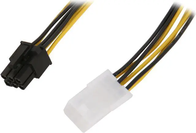 Main image of OKGEAR PCI-6P-EX 1 ft. PCI Express 6 Pin Extension Cable