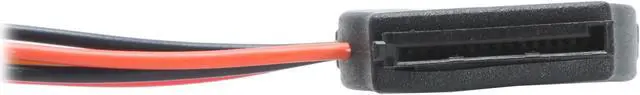 Alt view image 3 of 4 - OKGEAR AD-Y-SATA-0.2M 8 in. 8" SATA 15pin male to three SATA 15pin female cable Adapter Male to Female