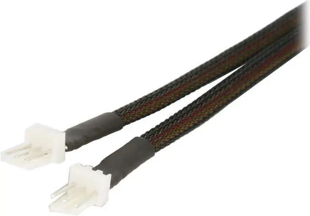 Main image of OKGEAR FC333-6BKS 6 in. 3 Pin Y Cable W/ Black Sleeved