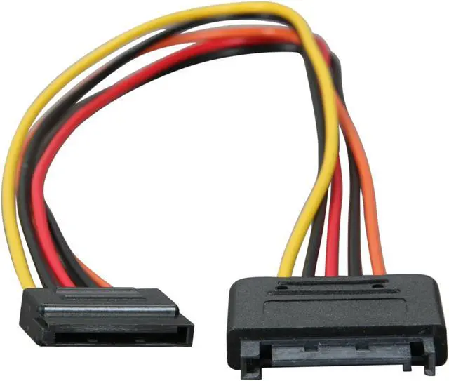 Alt view image 2 of 2 - OKGEAR GC12AMF 1 ft. SATA 15pin power extension cable