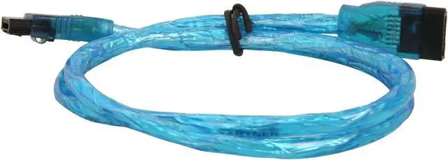 Alt view image 2 of 3 - OKGEAR OK24A3RUB11 2 ft. SATA 6Gb/s round cable,straight to straight