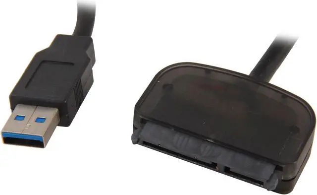 Alt view image 2 of 3 - OKGEAR OK4250 2.5" SATA HDD to USB 3.0 Adapter w/ Cable & Silicon Protection Case