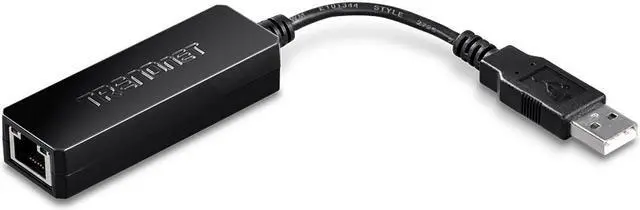 Alt view image 4 of 6 - TRENDnet TU2-ET100 USB to 10 / 100 Mbps Adapter