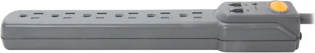Alt view image 3 of 5 - Kensington 62134 6 ft 6 Outlets 220 joule Power Strip and Surge Protector