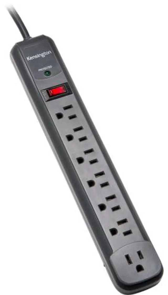 Main image of Kensington K38217NA 6.0 Feet 7 Outlets 540 Joules Surge Suppressor