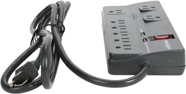 Alt view image 6 of 8 - Kensington K38218NA 6 Feet 8 Outlets 1080 Joules Surge Protector