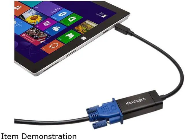 Alt view image 2 of 3 - Kensington K33987WW VM1000 Video Adapter - VGA adapter