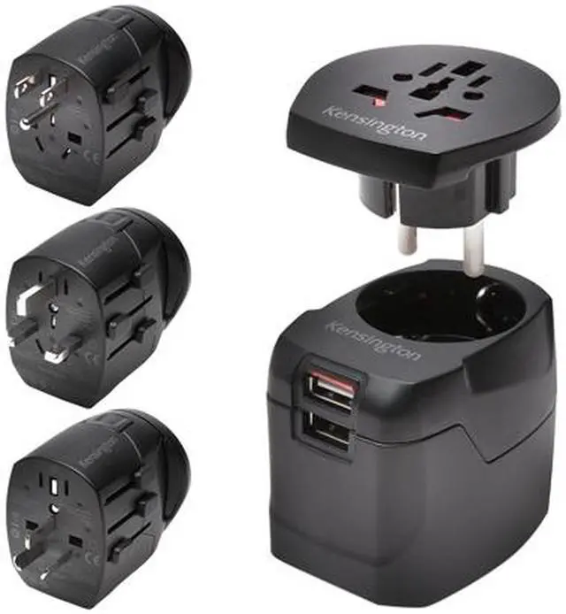 Alt view image 6 of 7 - Kensington K38238WW International Travel Adapter