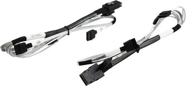 Alt view image 2 of 3 - Intel AXXE34DRVCBL SAS/SATA cable - 8087 connector fans out to 4x 7 pin connectors