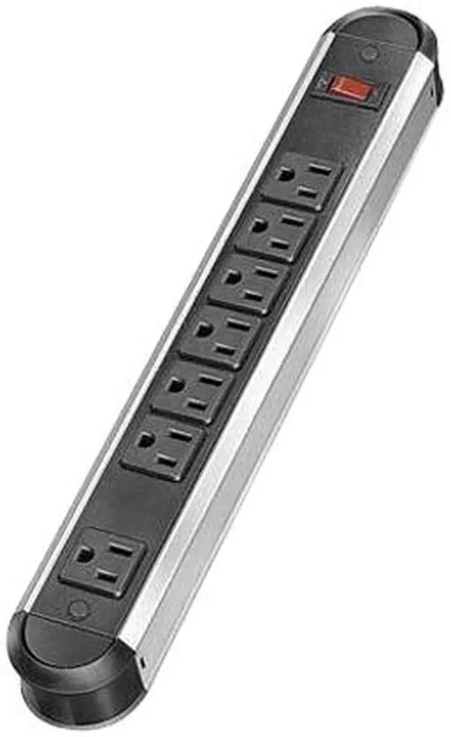 Alt view image 2 of 2 - Fellowes 99089 12 ft 7 Outlets Metal Power Strip