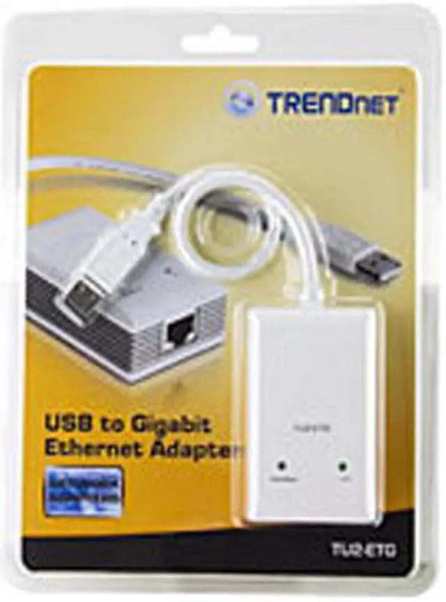 Alt view image 3 of 3 - TRENDnet TU2-ETG USB to Gigabit Ethernet Adapter