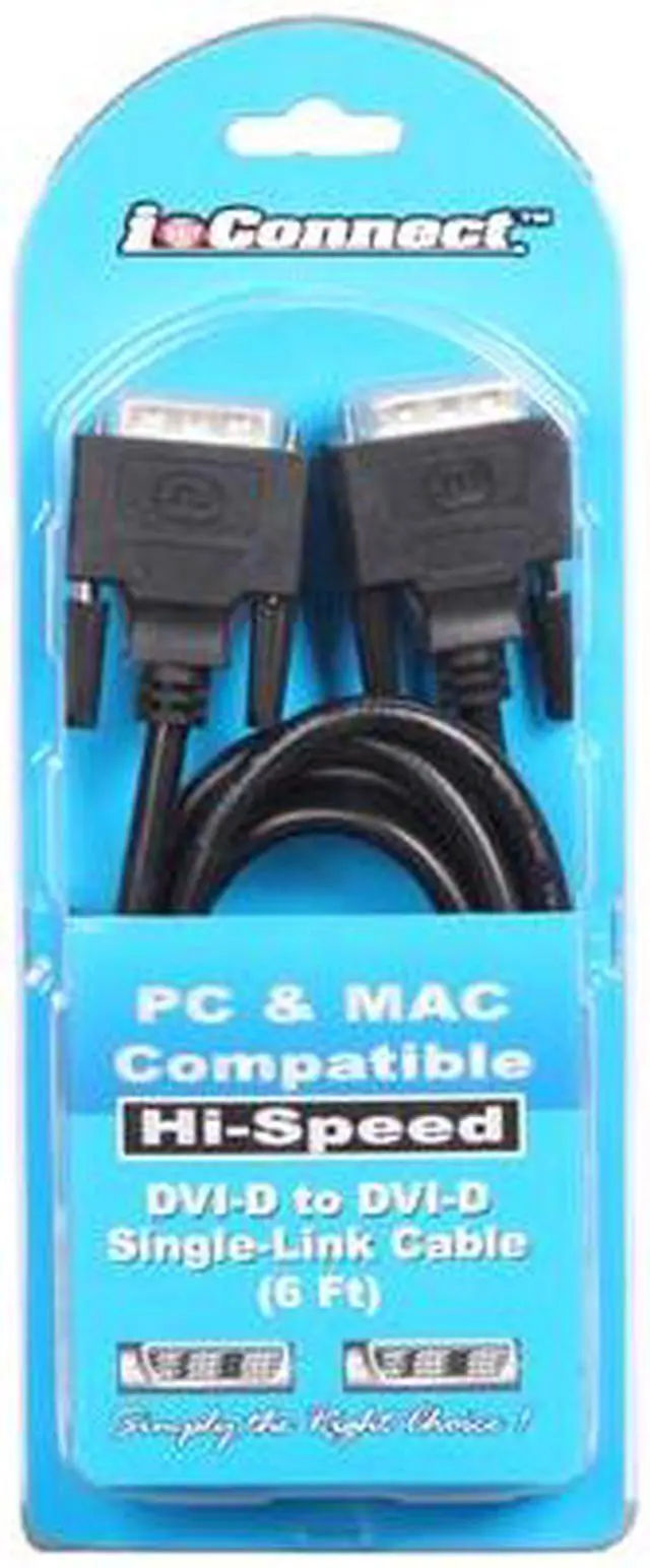 Alt view image 3 of 3 - DAT 7321D Black Male to Male One DVI-D to DVI-D Single Link Cable