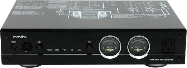 Alt view image 2 of 6 - PANAMAX M-5500 MAX 5500 Audio Video ACRegenerator