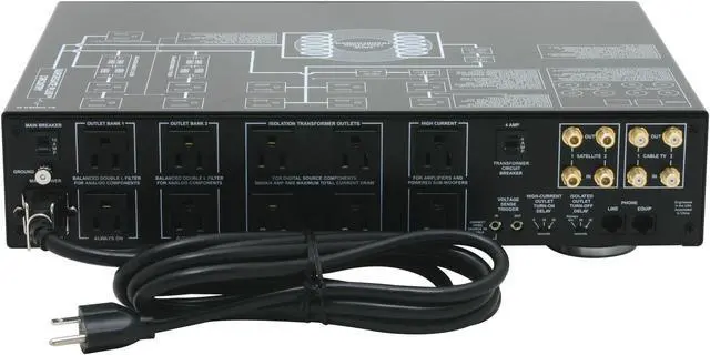 Alt view image 4 of 6 - PANAMAX M-5500 MAX 5500 Audio Video ACRegenerator
