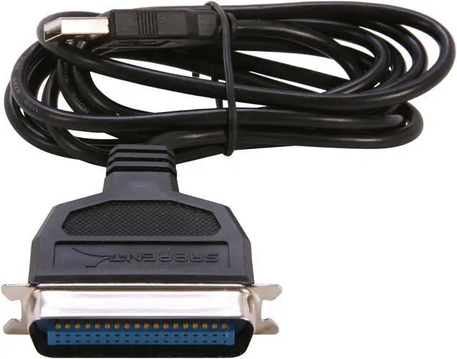 Alt view image 2 of 3 - Sabrent USB 2.0 to Printer Converter Cable Printer Cable [CN36M] (SBT-UPPC)